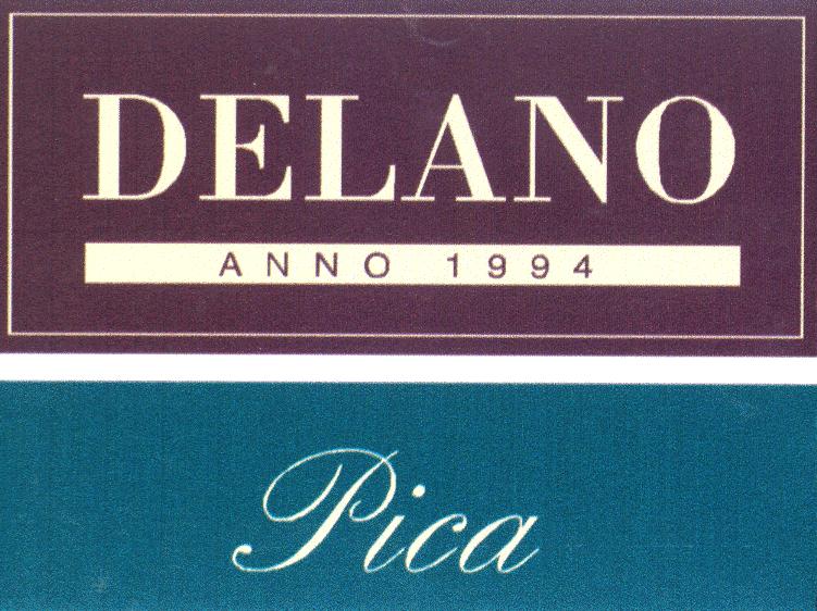 Prekės ženklas: DELANO ANNO 1994 Pica